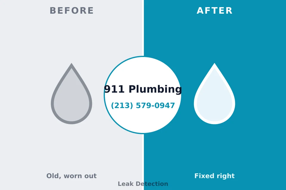 Before and after: plumbing company Nashville, IN
